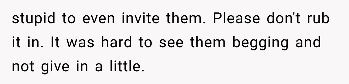 A Groom’s "Decoy" Strategy Saves His Wedding from Becoming a Family Reunion Nightmare stupid to even invite them. Please don't rub it in. It was hard to see them begging and not give in a little.