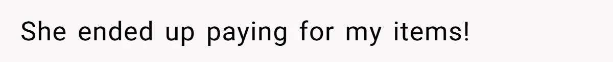Woman Could’ve Had Her Groceries Paid For Until She Opened Her Mouth She ended up paying for my items!