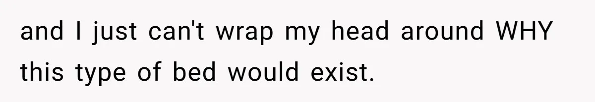 Couple Leaves Family Vacation After MIL Refuses To Give Them A Shared Bed and I just can't wrap my head around WHY this type of bed would exist.