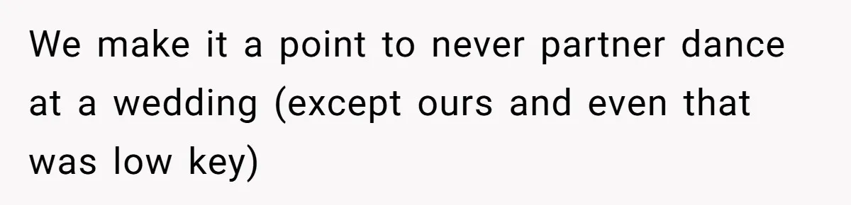 Woman Steals The Spotlight With Wild Dance Moves At Sister’s Wedding, Family Says She Turned It Into A Performance We make it a point to never partner dance at a wedding (except ours and even that was low key)