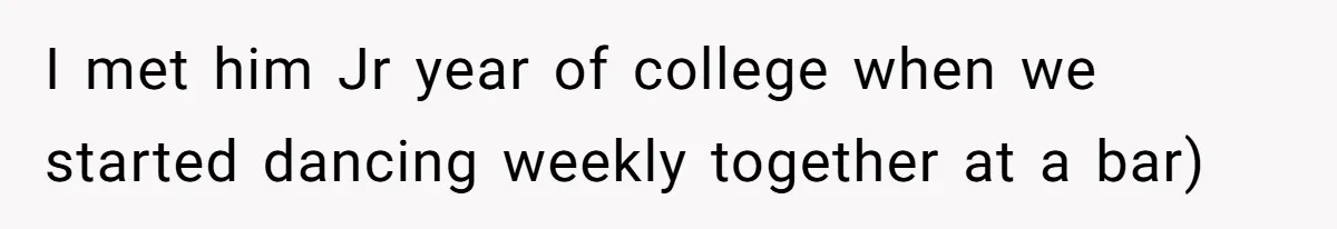 Woman Steals The Spotlight With Wild Dance Moves At Sister’s Wedding, Family Says She Turned It Into A Performance I met him Jr year of college when we started dancing weekly together at a bar)