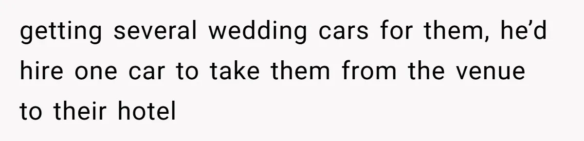 Internet Sleuths Rally Around Groom After Helicopter Service Abandons Their Promise getting several wedding cars for them, he’d hire one car to take them from the venue to their hotel