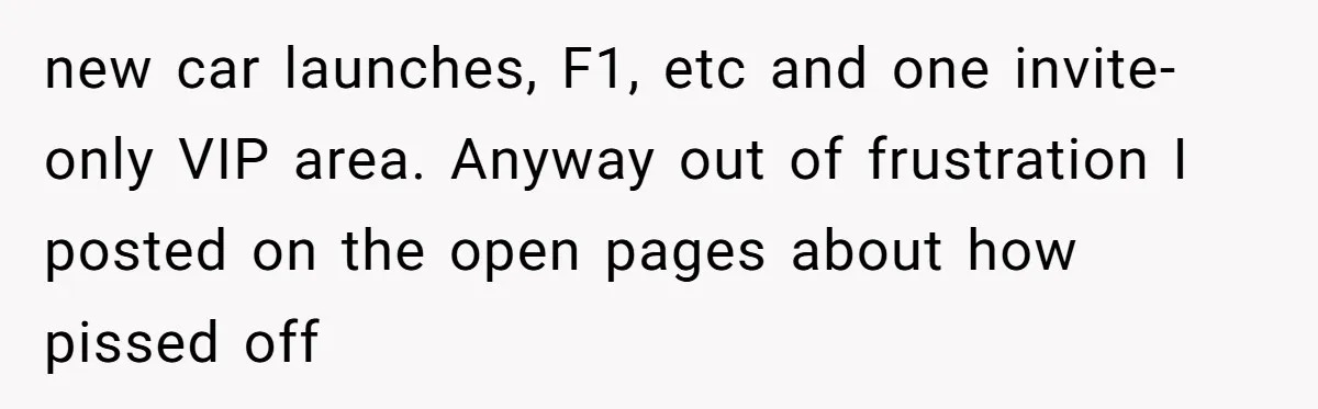 Internet Sleuths Rally Around Groom After Helicopter Service Abandons Their Promise new car launches, F1, etc and one invite-only VIP area. Anyway out of frustration I posted on the open pages about how pissed off