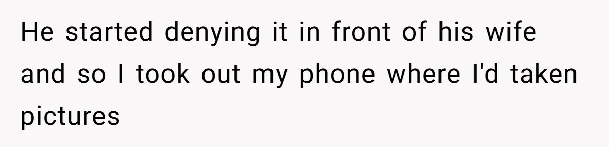 Man Calls Neighbor “Petty” After She Stops Him From Staring Into Her Apartment He started denying it in front of his wife and so I took out my phone where I'd taken pictures