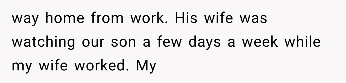 How One Radio Broadcast Changed an Entire State’s Perception of a Local Tire Shop way home from work. His wife was watching our son a few days a week while my wife worked. My