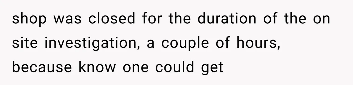 How One Radio Broadcast Changed an Entire State’s Perception of a Local Tire Shop shop was closed for the duration of the on site investigation, a couple of hours, because know one could get