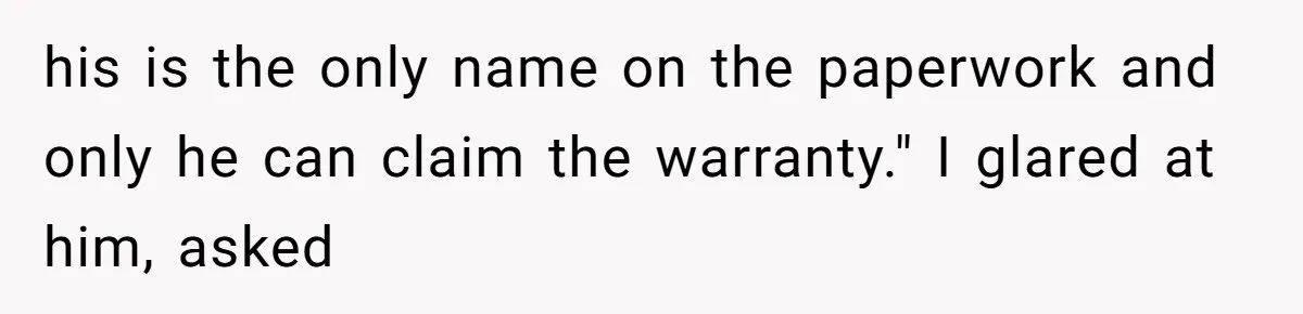 How One Radio Broadcast Changed an Entire State’s Perception of a Local Tire Shop his is the only name on the paperwork and only he can claim the warranty." I glared at him, asked
