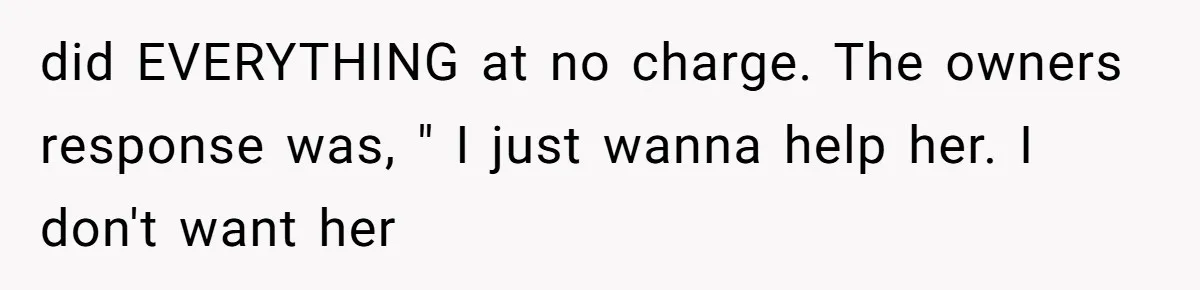 How One Radio Broadcast Changed an Entire State’s Perception of a Local Tire Shop did EVERYTHING at no charge. The owners response was, " I just wanna help her. I don't want her