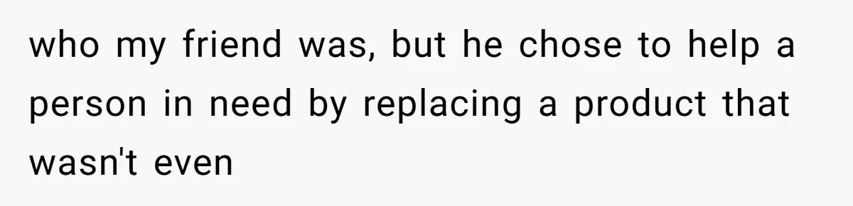 How One Radio Broadcast Changed an Entire State’s Perception of a Local Tire Shop who my friend was, but he chose to help a person in need by replacing a product that wasn't even