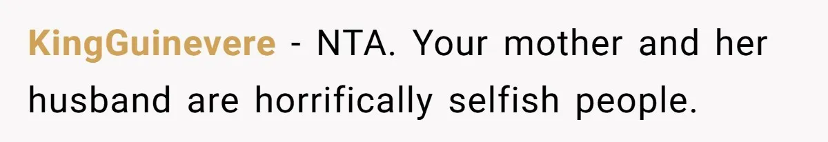 Teen Stops Participating In Family Therapy After Mom Accuses Her Of Lying KingGuinevere − NTA. Your mother and her husband are horrifically selfish people.