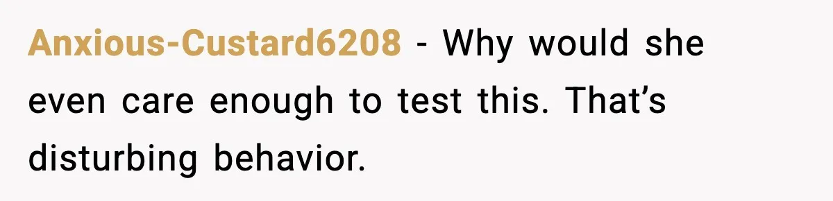 Sister Nearly Sends Woman to ICU After Deciding Her Allergy Was Fake Anxious-Custard6208 - Why would she even care enough to test this. That’s disturbing behavior.