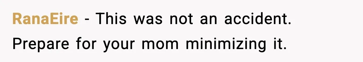 Sister Nearly Sends Woman to ICU After Deciding Her Allergy Was Fake RanaEire - This was not an accident. Prepare for your mom minimizing it.
