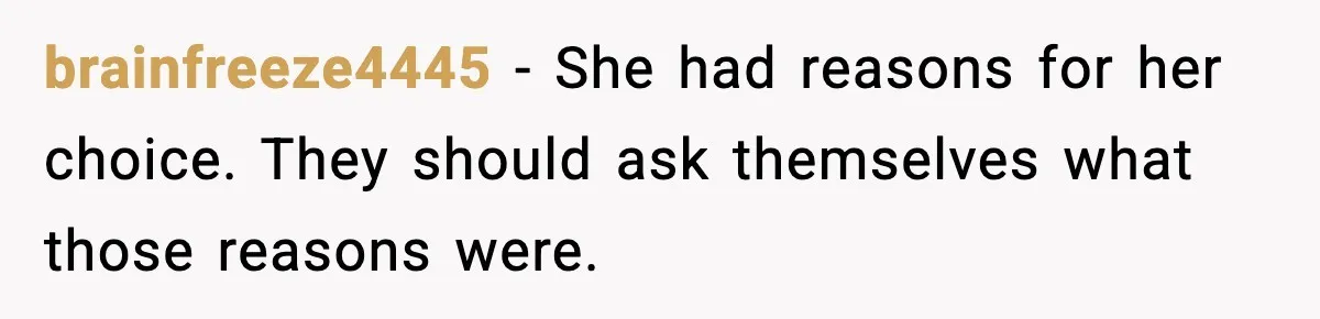 Man Gets House in Will, Refuses Family’s Discount Demand and Sells to Stranger brainfreeze4445 - She had reasons for her choice. They should ask themselves what those reasons were.