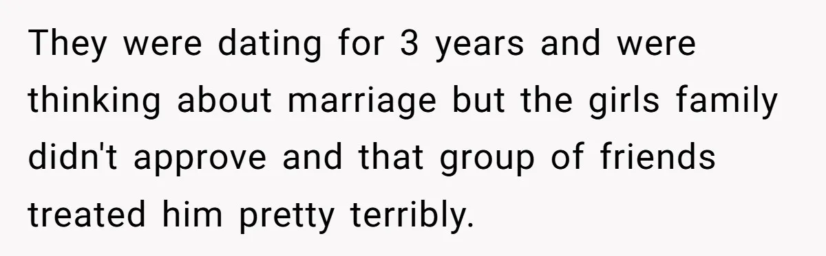 Man Considers Breaking Up With Indian Girlfriend Because Of Her Race Discriminative Friends They were dating for 3 years and were thinking about marriage but the girls family didn't approve and that group of friends treated him pretty terribly.
