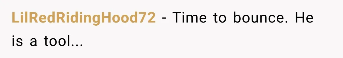Woman Tells Husband She’s No Longer Attracted After Catching Him Paying For OF Content LilRedRidingHood72 − Time to bounce. He is a tool...