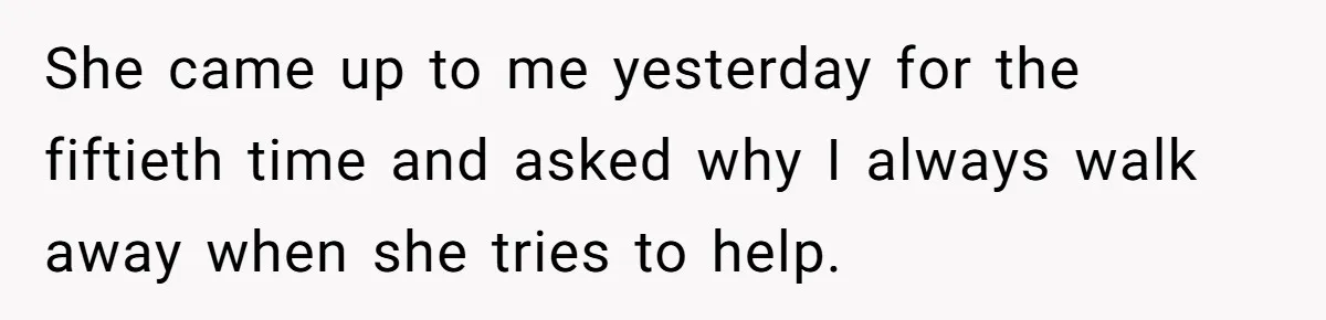 Husband Admits He Leaves Mid-Cooking When His Wife Touches The Meal, Sparks Huge Fight She came up to me yesterday for the fiftieth time and asked why I always walk away when she tries to help.