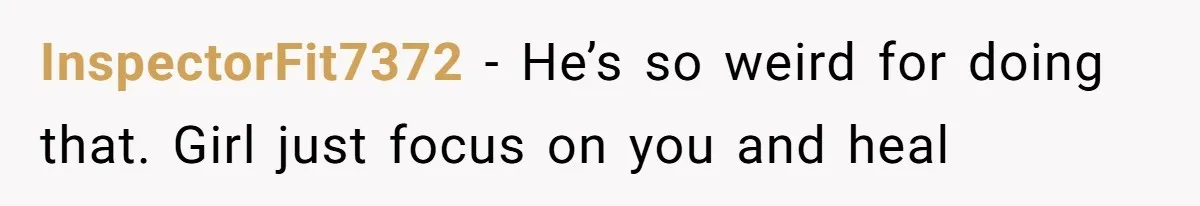 Why One Woman Chose Laughter Over Tears After Her Husband’s Cringe-Worthy Betrayal InspectorFit7372 − He’s so weird for doing that. Girl just focus on you and heal