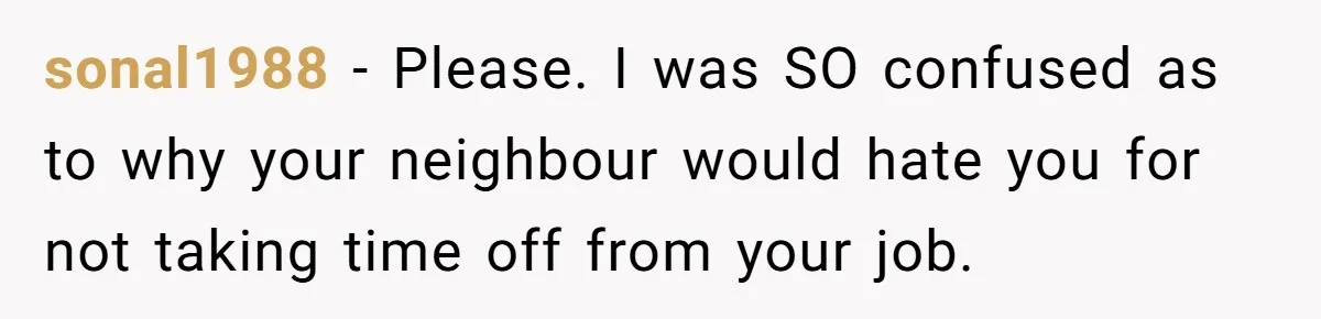 Grumpy Neighbor Sneaks Into Yard To Rake Leaves But Homeowner Strikes Back With Midnight Revenge Move sonal1988 − Please. I was SO confused as to why your neighbour would hate you for not taking time off from your job.