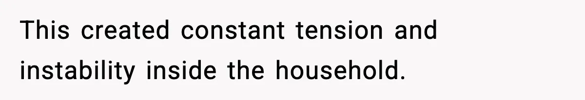 Wife Wants a Divorce, Then Asks Him to Handle Her Bank Calls, He Says No This created constant tension and instability inside the household.