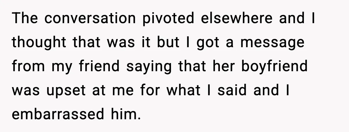 “You Want a Mommy, Not a Wife,” Friend Says After Trad Wife Argument The conversation pivoted elsewhere and I thought that was it but I got a message from my friend saying that her boyfriend was upset at me for what I said...