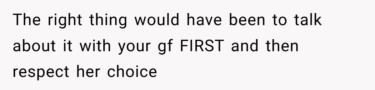 Girlfriend Reaches Her Breaking Point After Boyfriend Gives Away Promised Car The right thing would have been to talk about it with your gf FIRST and then respect her choice