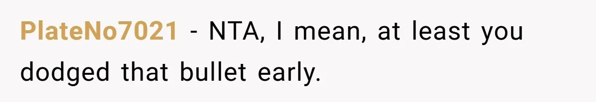 He Went On A Few Dates, Then She Got Pregnant By Someone Else And Expected Him To Step Up PlateNo7021 − NTA, I mean, at least you dodged that bullet early.