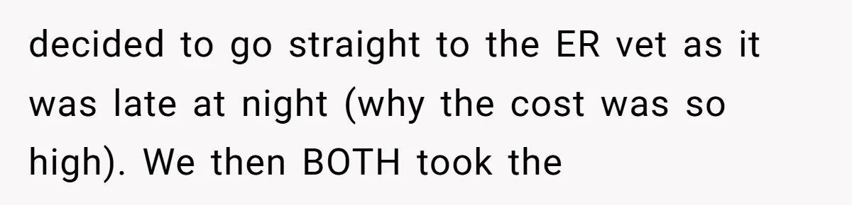 Dog Re-homing Dream Turns into a £1,200 Emergency Over a Handful of Grapes decided to go straight to the ER vet as it was late at night (why the cost was so high). We then BOTH took the