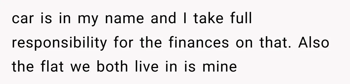 Dog Re-homing Dream Turns into a £1,200 Emergency Over a Handful of Grapes car is in my name and I take full responsibility for the finances on that. Also the flat we both live in is mine