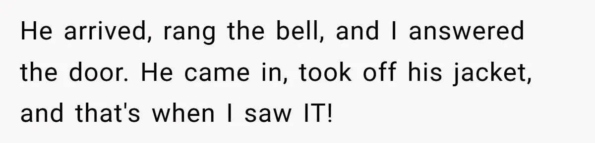 Dad Saves the Day After Daughter’s Boyfriend Shows Up for Dinner in a Crude T-Shirt He arrived, rang the bell, and I answered the door. He came in, took off his jacket, and that's when I saw IT!