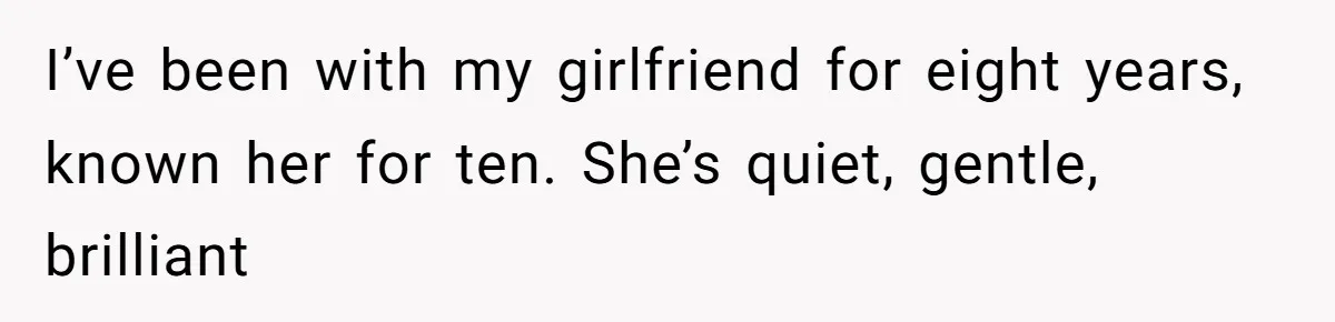 After Eight Years Together, a Boyfriend Finds Hateful Texts from His Mother on His Partner’s Phone I’ve been with my girlfriend for eight years, known her for ten. She’s quiet, gentle, brilliant