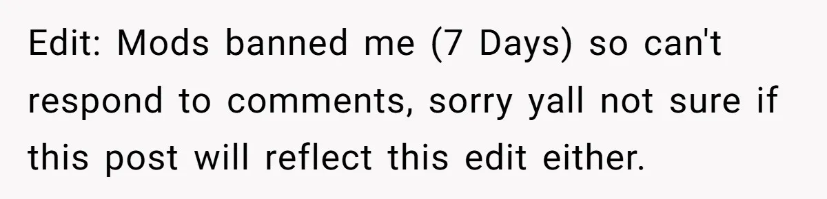 Edit: Mods banned me (7 Days) so can't respond to comments, sorry yall not sure if this post will reflect this edit either.