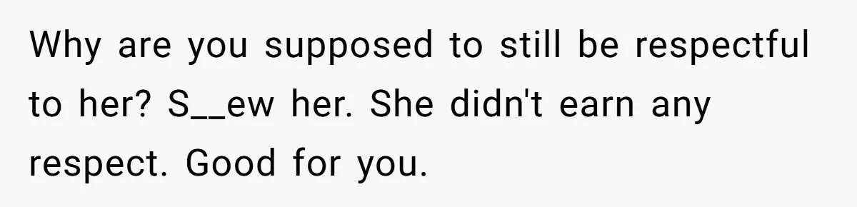 Teen Tries To Be Polite At The Park, Gets Insulted For Defending His Sister Why are you supposed to still be respectful to her? S__ew her. She didn't earn any respect. Good for you.