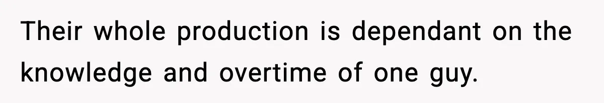 Foreman Punishes CNC Machinist For Being Late, Loses Him Thousands In Overtime And Gets Fired Their whole production is dependant on the knowledge and overtime of one guy.
