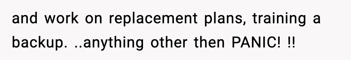 Foreman Punishes CNC Machinist For Being Late, Loses Him Thousands In Overtime And Gets Fired and work on replacement plans, training a backup. ..anything other then PANIC! !!