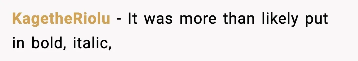 Foreman Punishes CNC Machinist For Being Late, Loses Him Thousands In Overtime And Gets Fired KagetheRiolu − It was more than likely put in bold, italic,