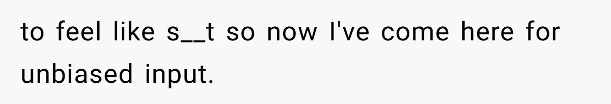 A Teen’s Lodge Trip Sparks a Major Holiday Crisis with Her Blended Family to feel like s__t so now I've come here for unbiased input.