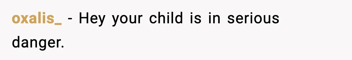 Father Exposes Wife’s Unsafe Feeding Habits To Pediatrician To Protect Their Infant oxalis_ − Hey your child is in serious danger.
