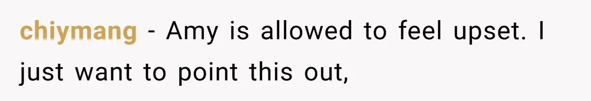 Identical Twins, Not-So-Identical Lives: When Animal Crossing Triggers a Family Explosion chiymang − Amy is allowed to feel upset. I just want to point this out,
