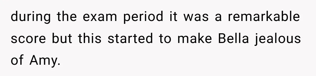 Identical Twins, Not-So-Identical Lives: When Animal Crossing Triggers a Family Explosion during the exam period it was a remarkable score but this started to make Bella jealous of Amy.