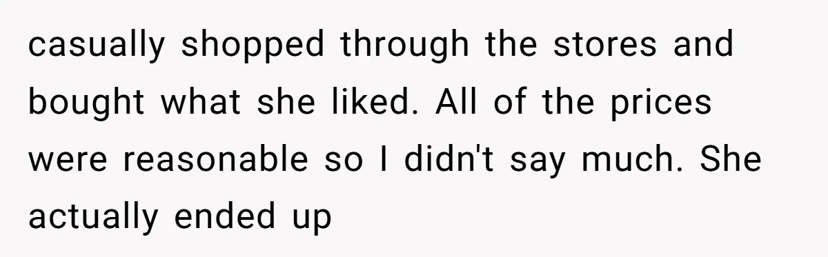 Dad Gives Twins Identical Shopping Budgets but Finds Out the “Pink Tax” Is Very Real casually shopped through the stores and bought what she liked. All of the prices were reasonable so I didn't say much. She actually ended up