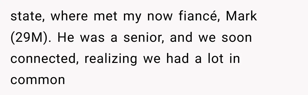 A Dad Who Kicked His Daughter Out at Eighteen Now Wants to Lead Her Down the Aisle state, where met my now fiancé, Mark (29M). He was a senior, and we soon connected, realizing we had a lot in common