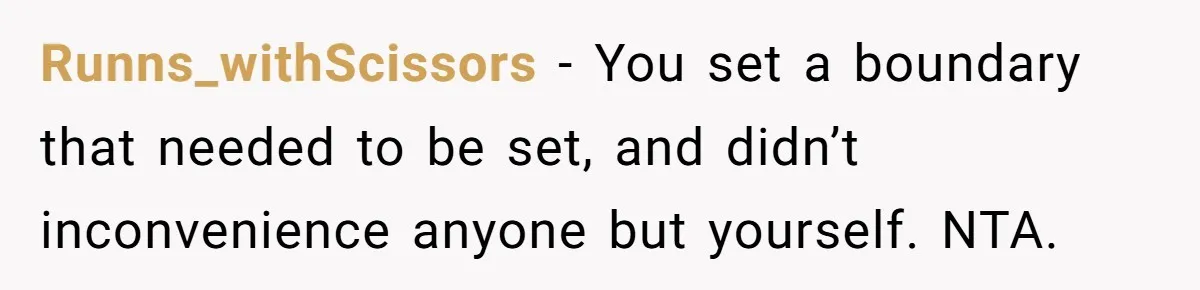 Husband Rents an Entire Airbnb Just to Escape the Interruptions of His Visiting In-Laws Runns_withScissors − You set a boundary that needed to be set, and didn’t inconvenience anyone but yourself. NTA.