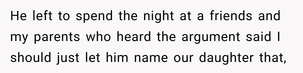 Pregnant Woman Refuses To Let Boyfriend Name Their Daughter “Renesmae” After Twilight Character He left to spend the night at a friends and my parents who heard the argument said I should just let him name our daughter that,
