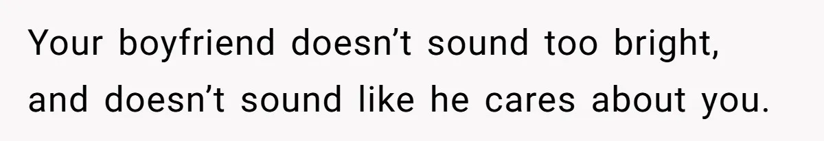 Pregnant Woman Refuses To Let Boyfriend Name Their Daughter “Renesmae” After Twilight Character Your boyfriend doesn’t sound too bright, and doesn’t sound like he cares about you.