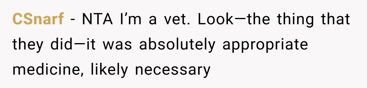 Dog Owner Upset After Vet Removes Puppy’s Teeth During Neutering Without Consent CSnarf − NTA I’m a vet. Look—the thing that they did—it was absolutely appropriate medicine, likely necessary