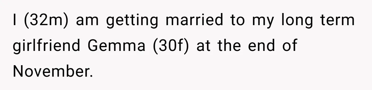 Man Can’t Believe His Family Calls Him Heartless For Choosing His Allergic Bride Over A Dog I (32m) am getting married to my long term girlfriend Gemma (30f) at the end of November.