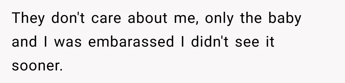 Young Mom Refuses In-Laws’ Help After A Fall Exposes A Chilling Priority They don't care about me, only the baby and I was embarassed I didn't see it sooner.