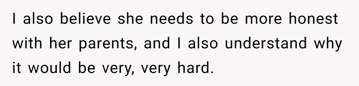 Husband Shocked After Wife Says Meeting Her Parents Requires A Second Wedding I also believe she needs to be more honest with her parents, and I also understand why it would be very, very hard.