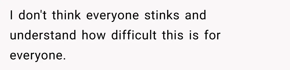 Husband Shocked After Wife Says Meeting Her Parents Requires A Second Wedding I don't think everyone stinks and understand how difficult this is for everyone. 