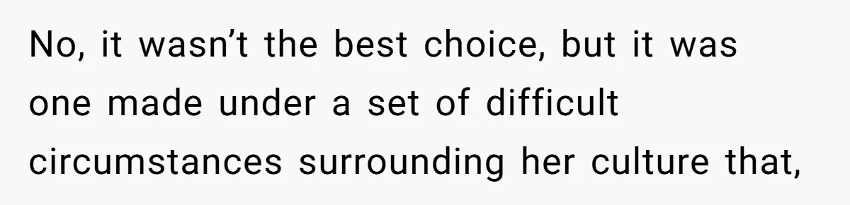 Husband Shocked After Wife Says Meeting Her Parents Requires A Second Wedding No, it wasn’t the best choice, but it was one made under a set of difficult circumstances surrounding her culture that,